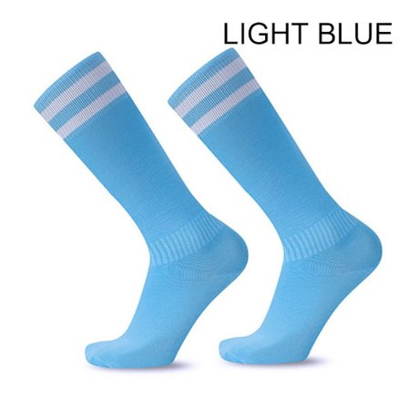 Fotballsokker Sportssokker LYSEBLÅ