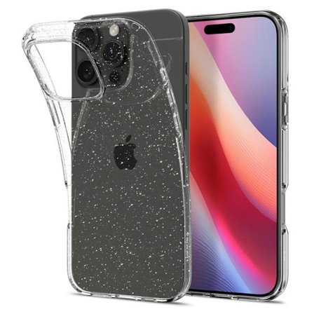 Spigen Mobilskal till iPhone 16 Pro Liquid Crystal - Glitter Crystal