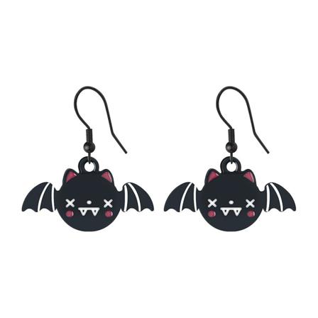 Halloween, Flickor Vattendroppar Skallemönster Örhängen (4st)