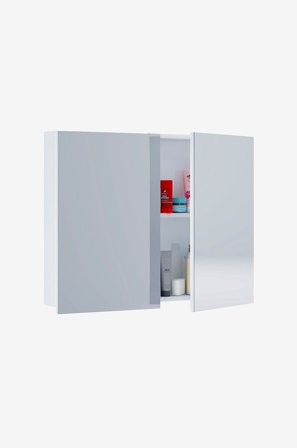 VCM - Spejlskab 60cm Vcb 1 - Hvid - Hylder & opbevaring - Fra Homeroom