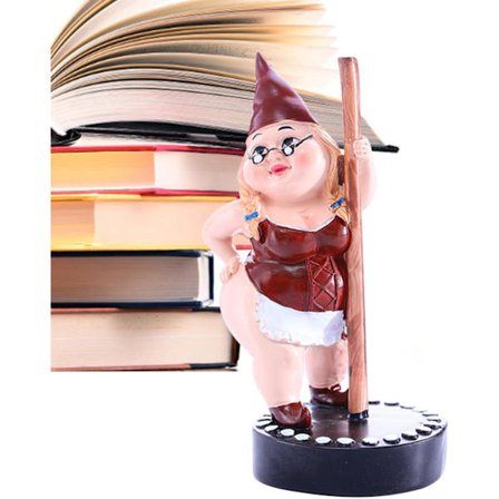 Pole Dance Havegnom, Poledansende Gnome, Havefigur i Resin