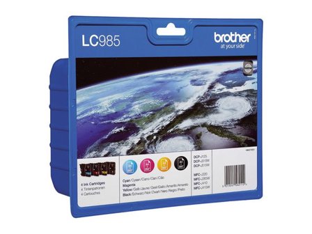 Brother Bläckpatron, 985VALBP, trefärgad, multiförpackning, LC-985VALBP - Lyreco - Toner och bläck - Bläckpatroner - Bläckpatroner Brother