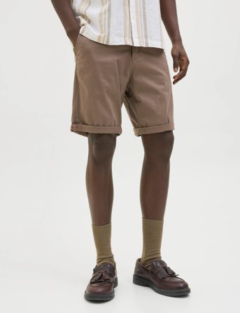 Jack & Jones Jjibowie Jjshorts Solid Sa Sts - Brown - M