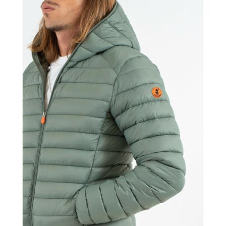 Save The Duck, Down Jackets Groen, Heren, Maat:M