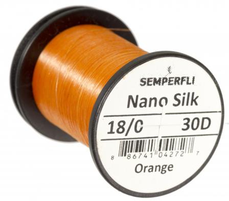 Semperfli Nano Silk 18/0 30D Orange