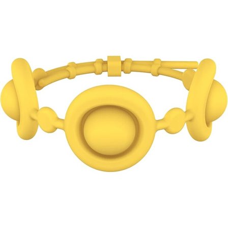 Silikone rund dekompressionslegetøj, ensfarvet stress relief for børn, voksne