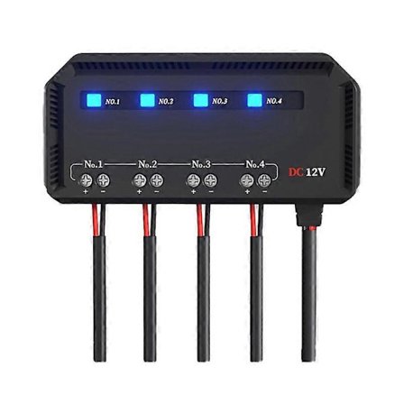 12V sikringsblokk, Universal 20A motorsykkel bil sikringsblokk sikring og relébokssett, batterisikringsboks koblingsblokk