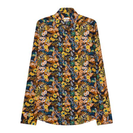 Seidensticker Business Shirt Shaped , Oranje , Heren , Maat: L