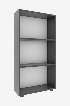 VCM - Vcm Hylle Bulas 3-Compartments - Grå - Hyller - Fra Homeroom