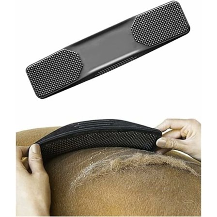 Alsidig hestebørste, hestemassagekam, plejebørste, massage og behandling til fjernelse af tørt og fastgroet hår til heste og store hunde.