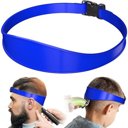 Kaulan leikkausmuotti, säädettävä hiustenleikkausohjain, tee-se-itse-hiustenleikkausjärjestelmä, parranajo ja siisti ja suora niskakarvojen rajaus