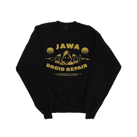 Star Wars Mens Jawa Droid Repair Sweatshirt 5XL Svart