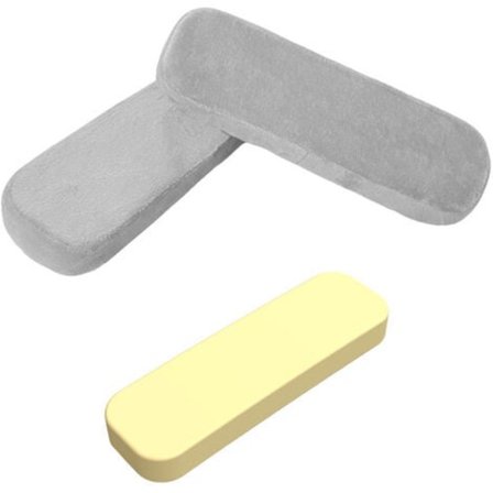 2PCS Ergonomiskt stolsarmstöd Kudde Armbågsdyna Avlastning Kontorsstol Spelstol Armstöd med minnesskum Armstöd,