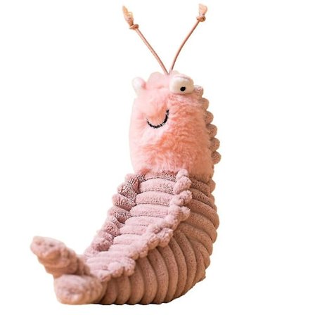 22cm Pehmokuoriset Vaakalelut Katkarapu Söpöt Katkarapu Nuket Täytetty Eläin Rauhoittava Nukke Vauvalle Lapselle Syntymäpäivälahja Pinkki DB