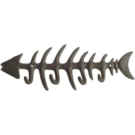 Dekorativt handduksställ i form av fiskben - Snyggt gjutjärn