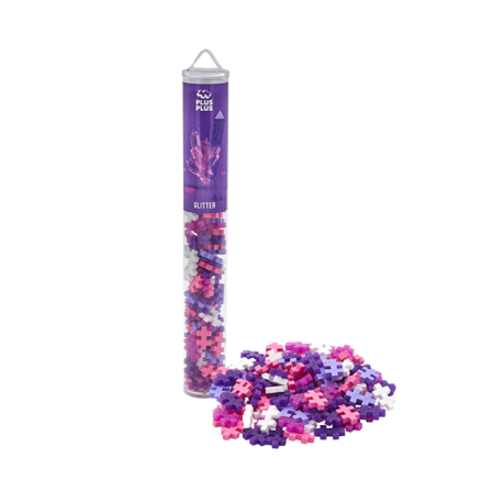 PLUS Glitter Mix/ 100 pcs Tube Byggsatser Unisex ONESIZE