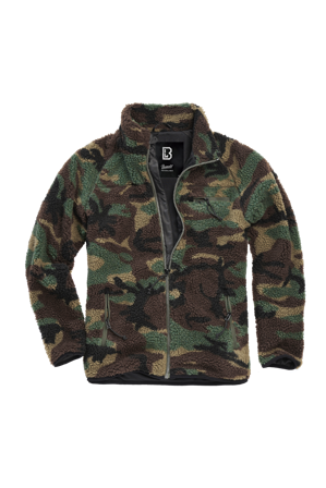 Brandit Teddyfleece Jacka Skogsgrön L