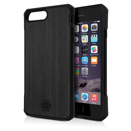 Itskins Atom DLX Cover til iPhone 7 Plus - Wood Sort