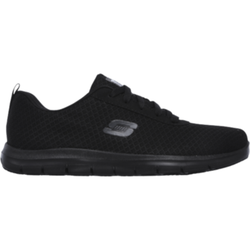 Yrkessko Dam Skechers Relaxed Fit Ghenter Bronaugh Svart