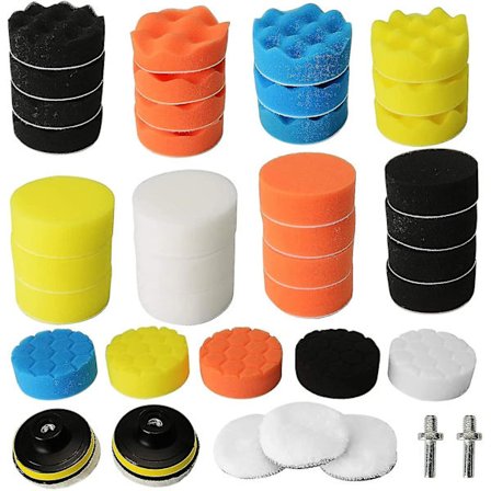 Poleringssvamp 40 st 80 mm Poleringssvampar Poleringssvamp Set