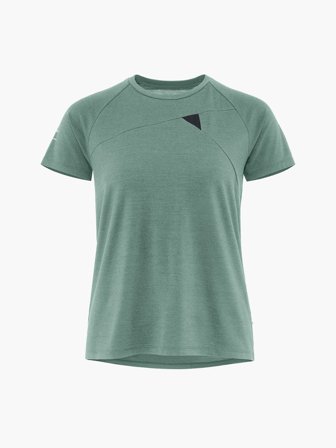 Klättermusen Fafne SS Tee Women's's - Faded Green - Women's - M