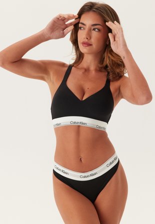 Calvin Klein Thong UB1 Black Klær