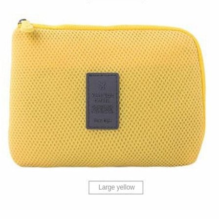 Rejsetaske Datakabel Opbevaringspose GUL L