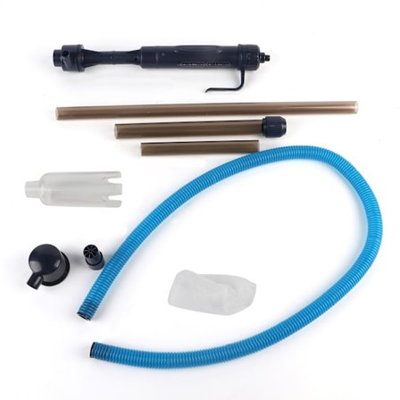 Elektrisk vandskifter til akvarium med grusrenser og slamudtræk