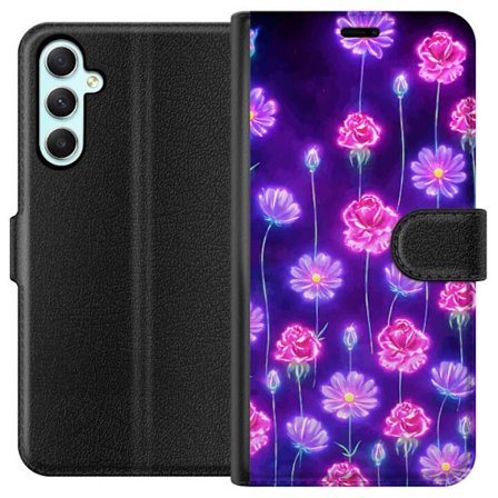 Yhteensopiva Lompakkokotelo Samsung Galaxy A34 Bloom Reverie Electric Petals