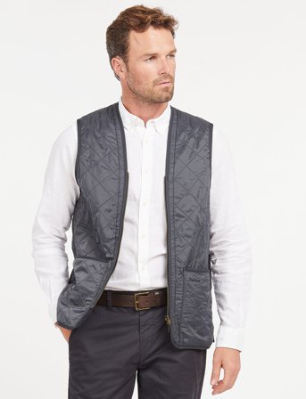 Barbour Barbour Polarquilt Waistcoat/Zip-In Liner - Black - S