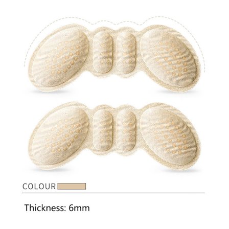 1 par skoputer for høye hæler Anti-slitasje fotputer Heel Protect