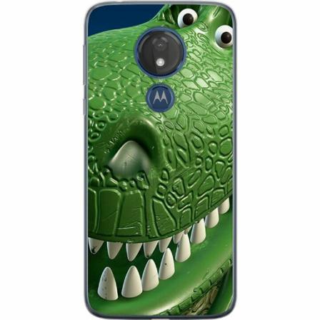 Motorola Moto G7 Power Genomskinligt Skal Toy Story - Rex