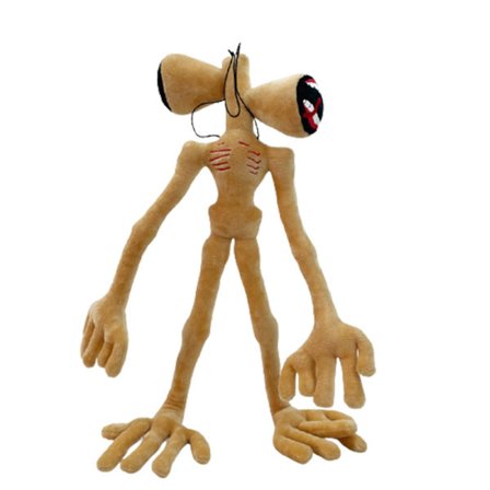 Siren Head Plyschdocka Med Fäste Böjbar Docka Pp Bomullsfyllning Present Till Pojkar Och