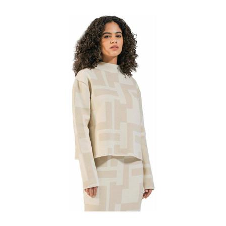 Elias Rumelis Pullover , Beige , Dames , Maat: XS Hoodies & Sweatvesten