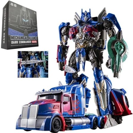 Prime Transformers Leker Robot Bil Legering Plast Action Figur Anime Action Figur