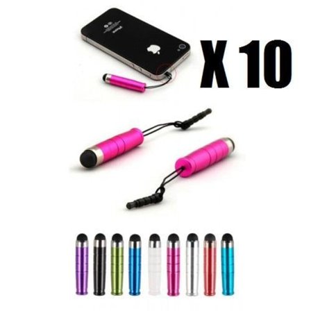 10 x Små Touch Screen Pennor För Mobil och Surfplattor