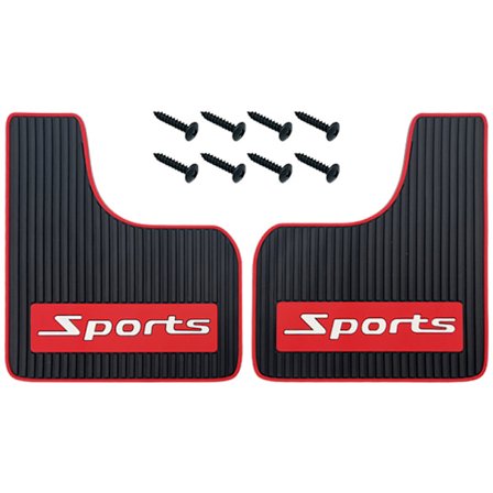 2 kpl Auton Lokasuoja Universaali Kumilokasuoja Pehmeä Törmäyksenkestävä Etu- ja Takalokasuoja Roiskesuoja Autoon