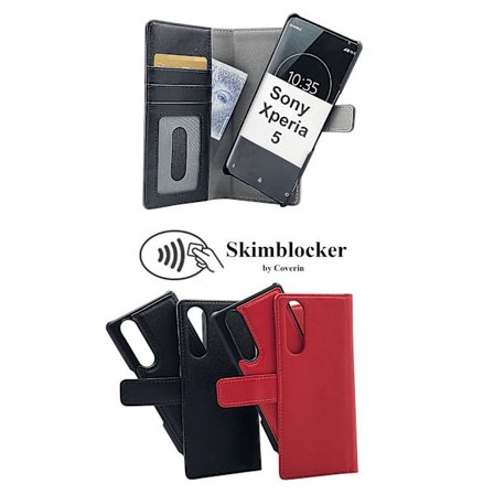 Skimblocker Magnet Wallet Sony Xperia 5