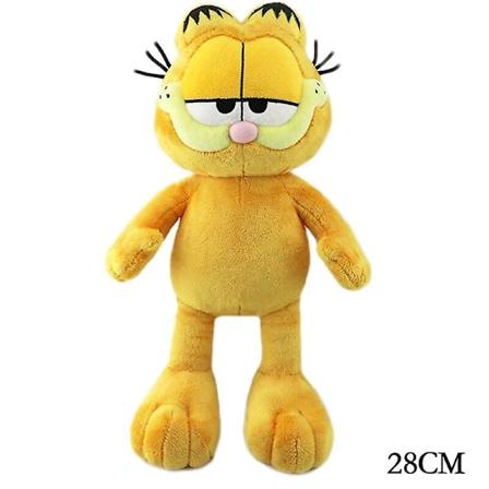 Klassisk tecknad Garfield plyschleksak söt plyschdocka kudde kawaii gosedjur barnens födelsedagspresenter barn sovande leksaker [db] 28CM