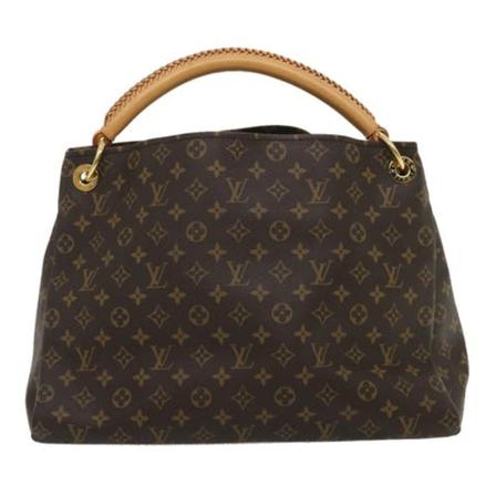 Louis Vuitton Vintage, Pre-owned Shoulder Bags Bruin, Dames, Maat:ONE Size,Canvas