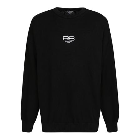 Balenciaga - Stickade Tröjor - Svart - Herr - Storlek: S, Herr, Storlek: S