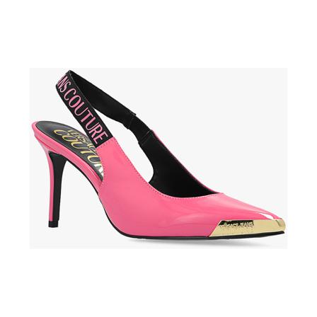 Versace Jeans Couture Pumps With Logo rosa, Dam, Dam, Storlek: 35 EU