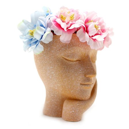 Söpöt kukkaruukukoristeet Värikäs kukkaruukku Luova mehikasvi kukkaruukku Parvekekoriste Tytöille