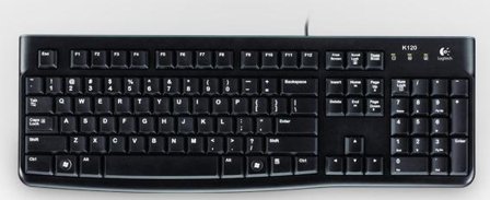 Logitech K120 - tastatur - Sveitsisk Inn-enhet