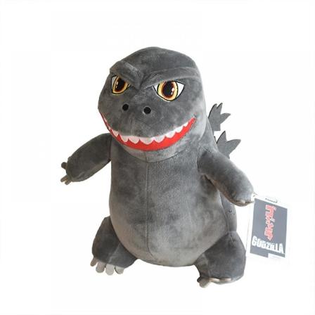 Dinosaur Plysj Leke Drage Monster Plysj Dukke For Godzilla Fylt Dyr Bursdagsfest Grå 20cm/8inch