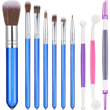 10 stycken bakborstar för tårtor, matfärgsborstar för choklad DXGHC