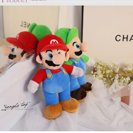 Super Mary plysch leksak Mary ett par 25cm