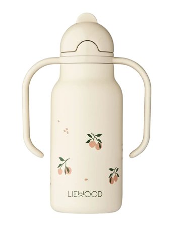 Liewood Kimmie Water Bottle 250 Ml - Cream - 250 ML