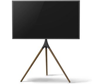 Andersson ATS Black/Walnut - Golvstativ till TV i modern och högkvalitativ design