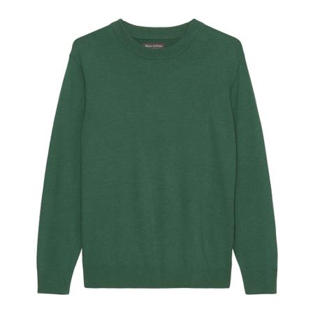 Marc O'Polo, Round-neck Knitwear Zielony, Mężczyzna, Rozmiar: S